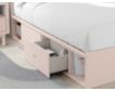 Ashley Wistenpine Full Blush Underbed Storage Bed small image number 4