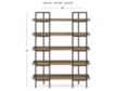 Ashley Montia 76-Inch Bookcase small image number 8