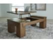 Ashley Furniture Industries In Rosswain Lift-Top Coffee Table small image number 6