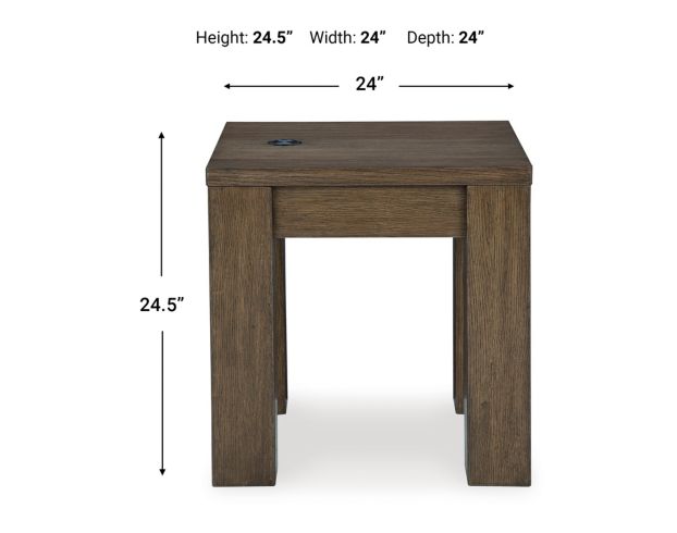 Ashley Furniture Industries In Rosswain End Table large image number 7