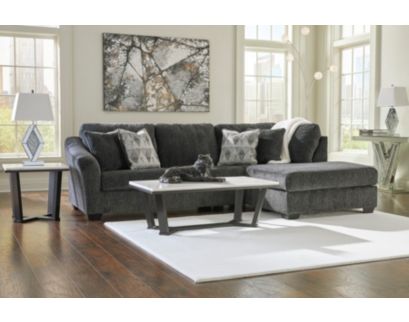 Ashley Biddeford Shadow 2-Piece Sectional with Right Chaise