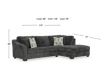 Ashley Biddeford Shadow 2-Piece Sectional with Right Chaise small image number 5