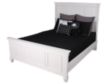Ashley Prentice Contemporary White King Bed small image number 1