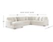 Ashley Chessington 4 Piece Sectional w/LAF Chaise small image number 7