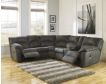 Ashley Tambo Pewter 2-Piece Reclining Sectional small image number 4