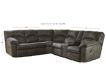 Ashley Tambo Pewter 2-Piece Reclining Sectional small image number 6