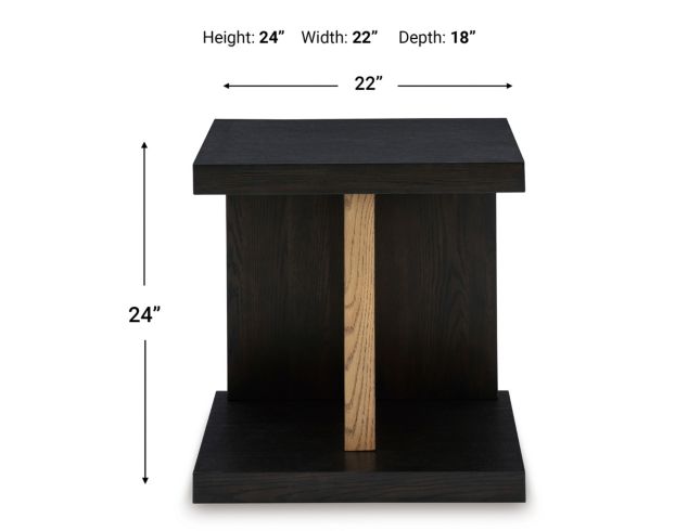 Ashley KOKOMORE END TABLE large image number 7