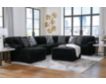 Ashley Midnight-Madness Onyx 4-Piece Sectional w/ LAF Chaise small image number 1