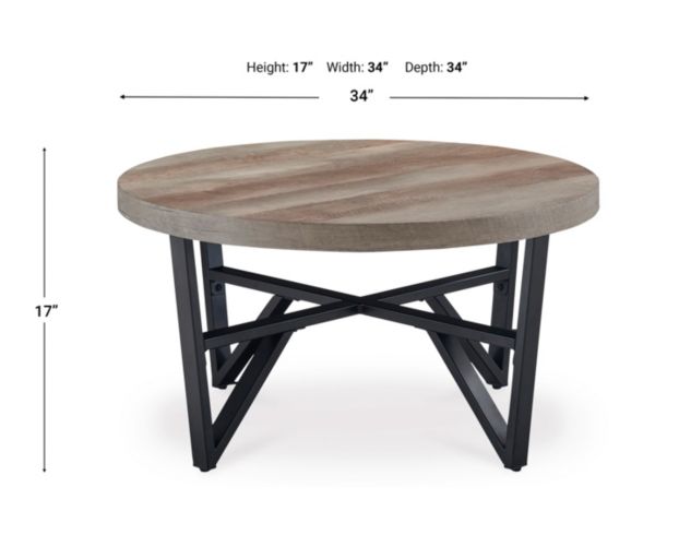 Ashley Deanlee Coffee Table & Two End Tables large image number 7