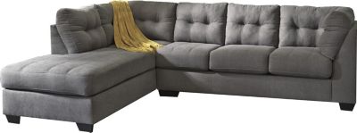 Ashley Maier Charcoal 2 Piece Sectional Homemakers Furniture