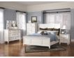 Ashley Prentice Contemporary White Queen Bed small image number 2
