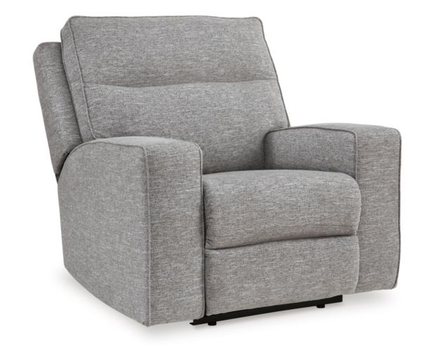 Ashley Biscoe Pewter Power Recliner large image number 2