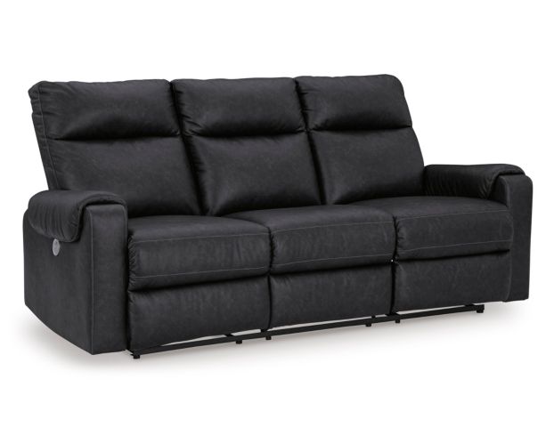 Ashley Axellton Carbon Power Reclining Sofa large image number 3