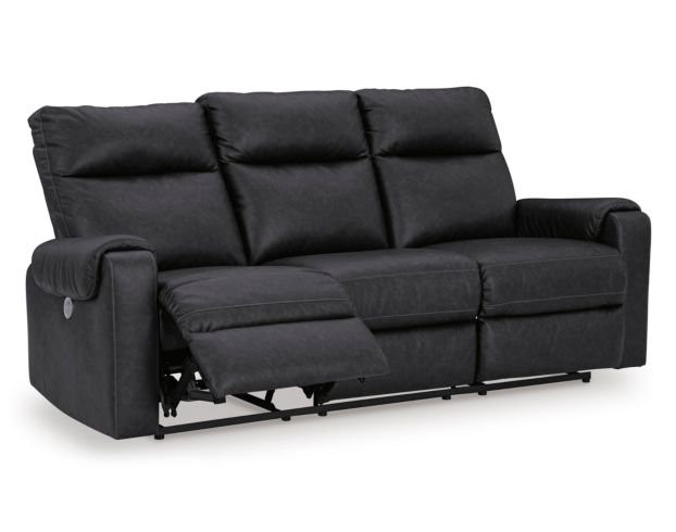 Ashley Axellton Carbon Power Reclining Sofa large image number 4