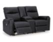 Ashley Axellton Carbon Power Reclining Loveseat with Console small image number 4