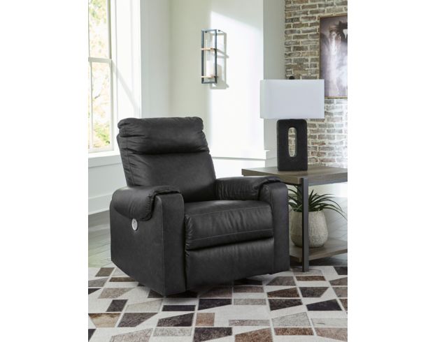 Ashley Furniture Industries In Axtellton Carbon Power Recliner large image number 2