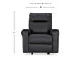 Ashley Furniture Industries In Axtellton Carbon Power Recliner small image number 8