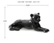 Ashley Furniture Industries In 24-Inch Black Drice Panther Sculpture small image number 8