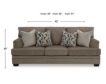 Ashley Stonemeade Nutmeg Sofa small image number 9