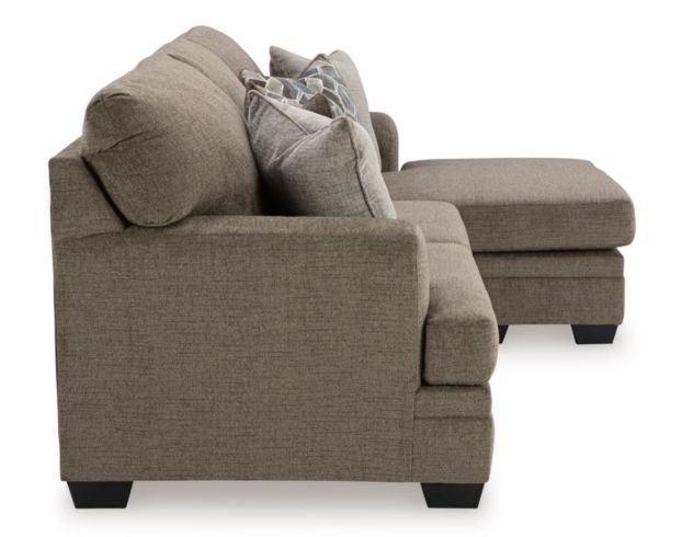 Ashley Ead Sofa, 4 Accent Throw Pillows, Foam, Nutmeg Brown Polyester 92 Inch main image 1