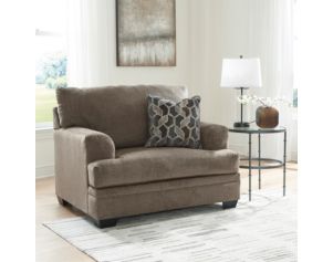 Ashley Furniture Industries In Stonemeade Nutmeg Chair and a Half