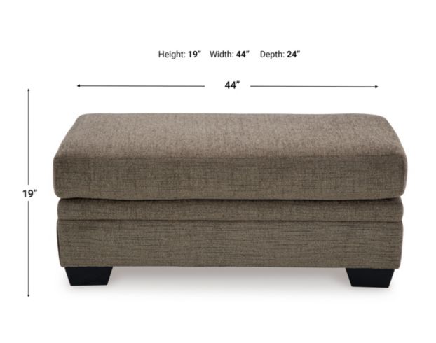 Ashley Stonemeade Nutmeg Ottoman large image number 6