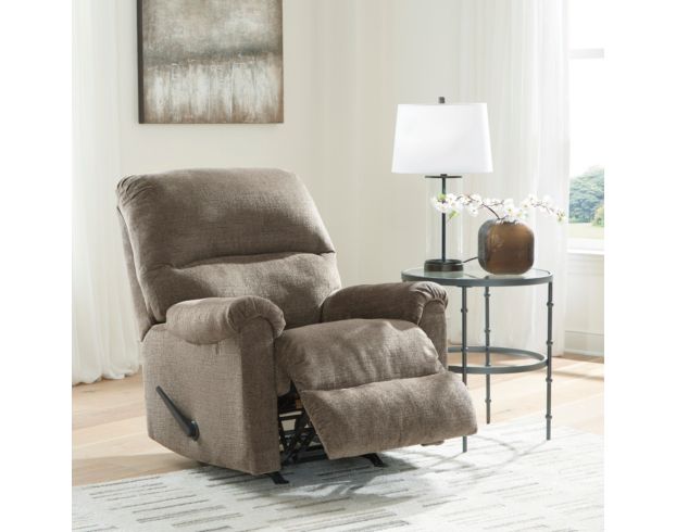 Ashley Furniture Industries In Stonemeade Nutmeg Rocker Recliner large image number 3