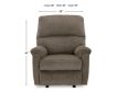 Ashley Furniture Industries In Stonemeade Nutmeg Rocker Recliner small image number 10