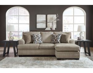 Ashley Furniture Industries In Stonemeade Taupe Sofa Chaise