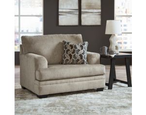Ashley Furniture Industries In Stonemeade Taupe Chair and a Half
