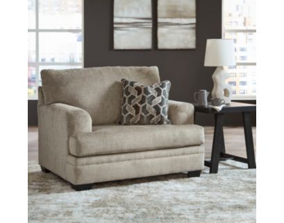 Ashley Stonemeade Taupe Chair and a Half