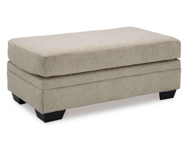 Ashley Stonemeade Taupe Ottoman large image number 3