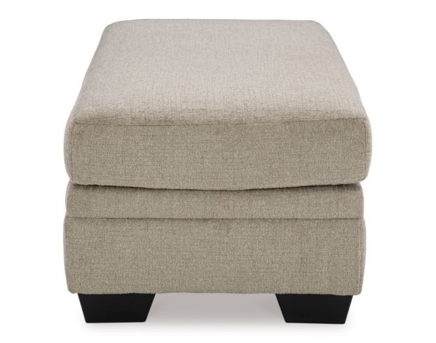 Ashley Stonemeade Taupe Ottoman large image number 4