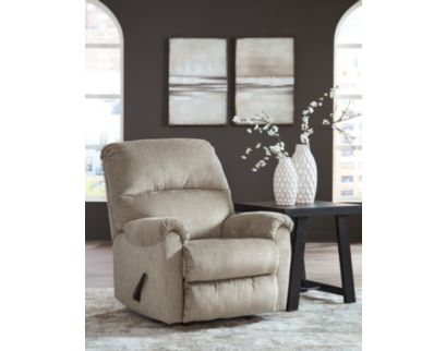 Ashley Stonemeade Taupe Rocker Recliner