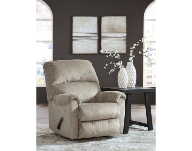 Ashley Stonemeade Taupe Rocker Recliner large image number 2