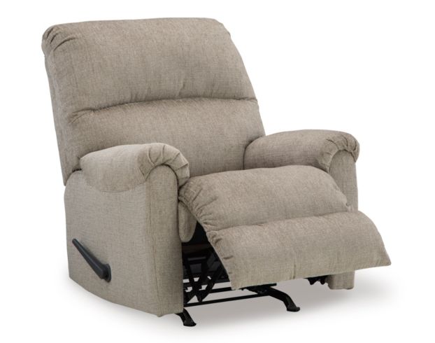 Ashley Stonemeade Taupe Rocker Recliner large image number 5