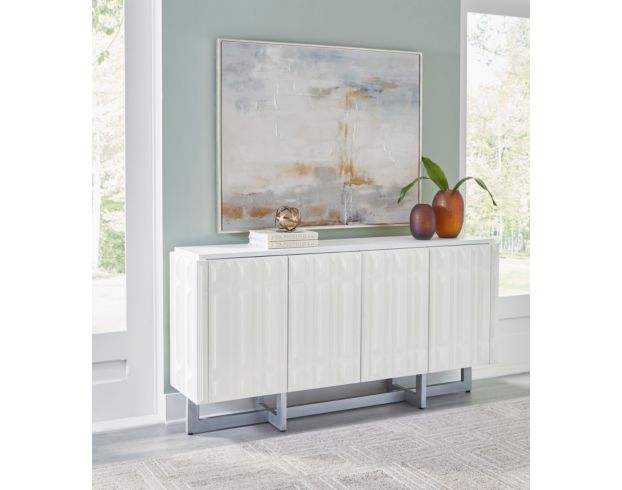 Ashley ORNAWEL ACCENT CABINET large image number 1