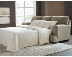 Ashley Furniture Industries In Stonemeade Taupe Queen Sleeper Sofa