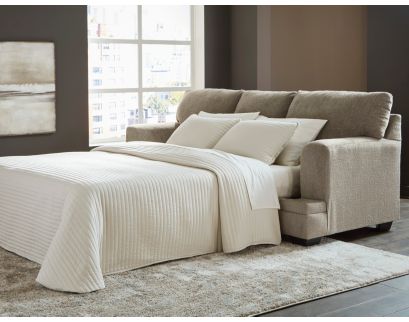 Ashley Stonemeade Taupe Queen Sleeper Sofa