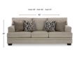 Ashley Stonemeade Taupe Queen Sleeper Sofa small image number 9