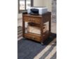 Ashley Furniture Industries In Baldridge 2-Drawer Printer Stand with USB Charging small image number 1