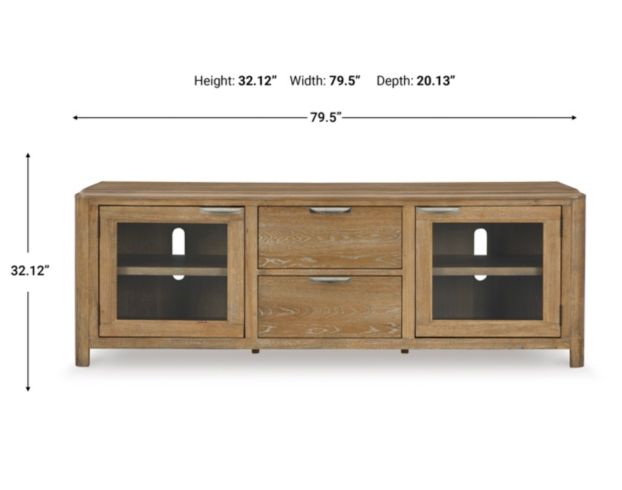 Ashley Furniture Industries In Rencott 80-Inch TV Stand large image number 9