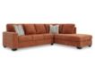 Ashley Aviemore Orange 2 Piece Sectional w/ RAF Chaise small image number 1