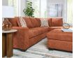 Ashley Aviemore Orange 2 Piece Sectional w/ RAF Chaise small image number 6