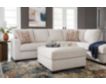 Ashley Aviemore Cream 2 Piece Sectional w/ RAF Chaise small image number 7