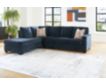 Ashley Aviemore Blue 2 Piece Sectional w/ LAF Chaise small image number 2