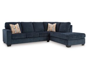 Ashley Aviemore Blue 2 Piece Sectional w/ RAF Chaise