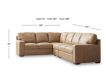 Ashley Bandon Toffee 3-Piece Sectional with Right Corner Sofa small image number 6