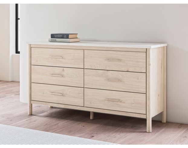 Ashley Furniture Industries In Cadmori Natural Dresser large image number 9