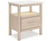 Ashley Furniture Industries In Cadmori Natural Nightstand small image number 3